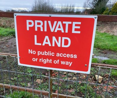 No Public Right of Way - Private